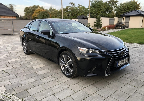Lexus GS cena 120000 przebieg: 135000, rok produkcji 2017 z Mława małe 232